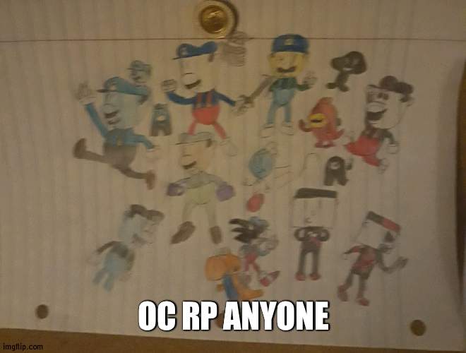 OC RP ANYONE | made w/ Imgflip meme maker