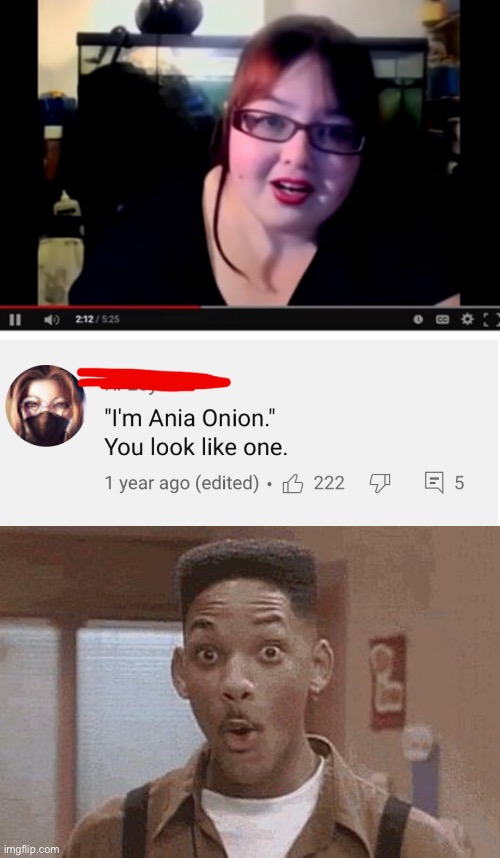 Sick burn | image tagged in will smith fresh prince oooh,funny,memes,sick burn,youtube,youtube comments | made w/ Imgflip meme maker