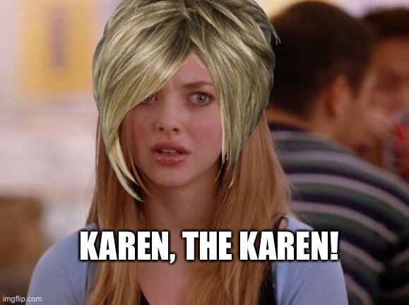 OMG Karen Meme | KAREN, THE KAREN! | image tagged in memes,omg karen | made w/ Imgflip meme maker
