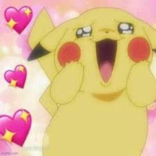 wholesome pikachu | image tagged in wholesome pikachu | made w/ Imgflip meme maker