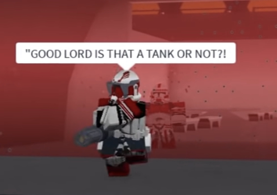 “GOOD LORD IS THAT A TANK OR NOT?! Blank Meme Template