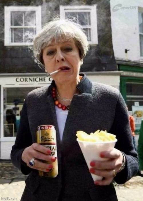 Theresa May | image tagged in theresa may,theresa may walking | made w/ Imgflip meme maker