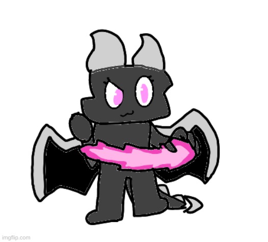 a drawing of cynder i made | made w/ Imgflip meme maker