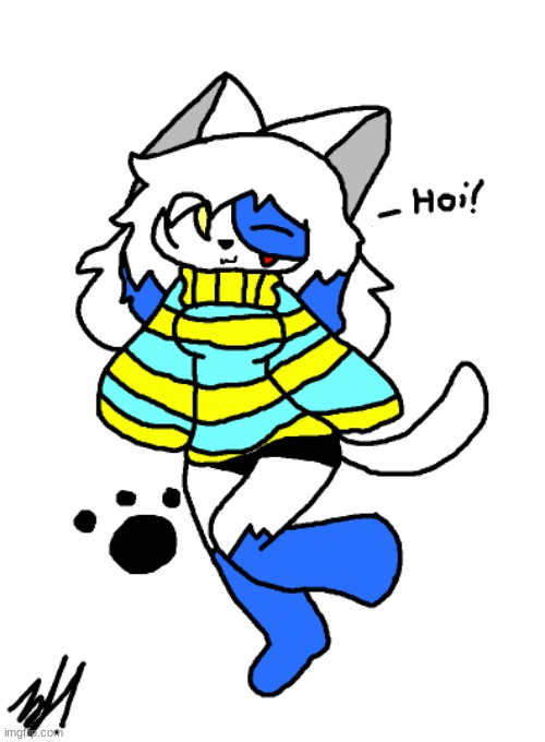 Forgot I drew Clear as Temmie | made w/ Imgflip meme maker