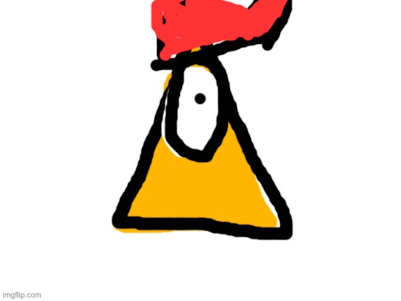 That one time I tried to make a flying triangle OC | made w/ Imgflip meme maker