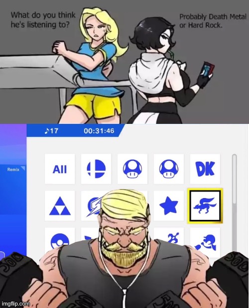 SSBU music vault > metal | made w/ Imgflip meme maker
