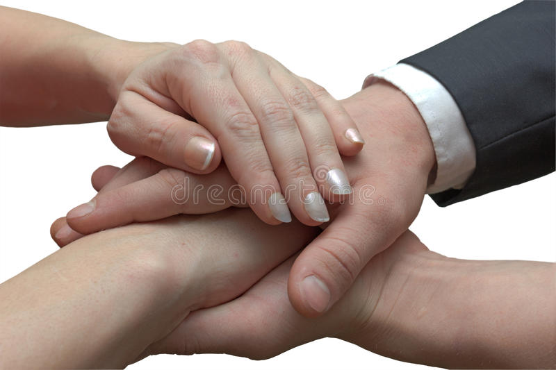 High Quality 4 hand handshake Blank Meme Template