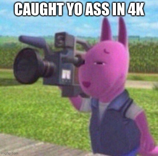 E | CAUGHT YO ASS IN 4K | image tagged in no tags | made w/ Imgflip meme maker