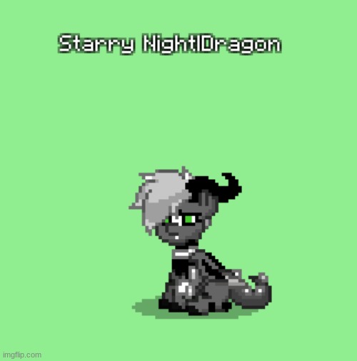 This is starry night, an OC I havent drawn yet- | made w/ Imgflip meme maker
