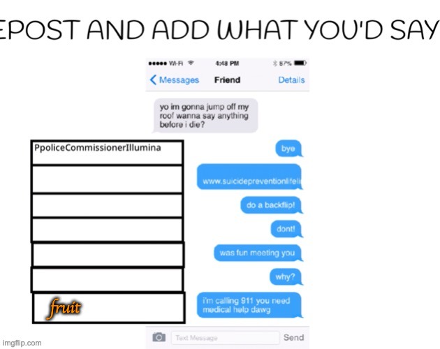 fruit | made w/ Imgflip meme maker