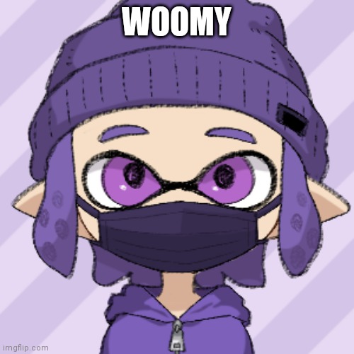 Bryce with mask | WOOMY | image tagged in bryce with mask | made w/ Imgflip meme maker