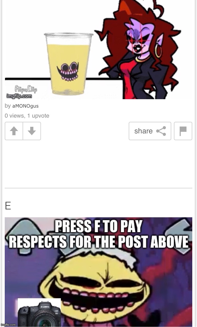 F | made w/ Imgflip meme maker