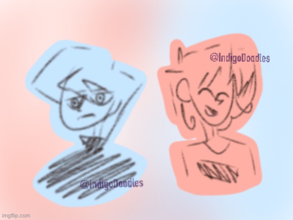 Kaiba & Joey from Yu-Gi-Oh! :) | image tagged in anime,manga,yugioh,kaiba,joey wheeler,drawing | made w/ Imgflip meme maker