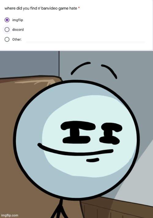 i like how they are promoting us in r/bvgh | image tagged in smug henry | made w/ Imgflip meme maker
