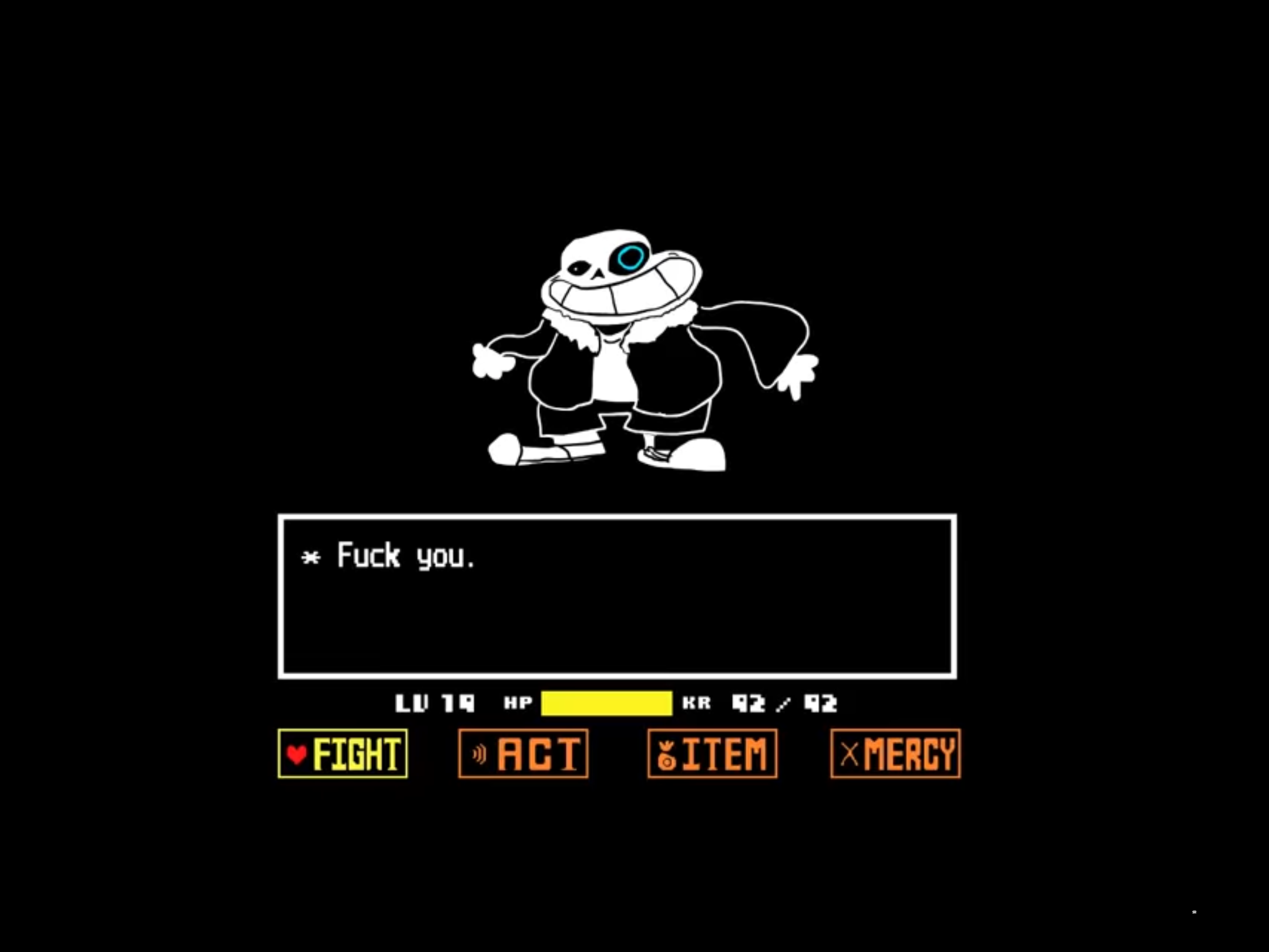 Sans Blank Meme Template