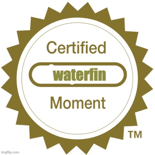 waterfins template Blank Meme Template