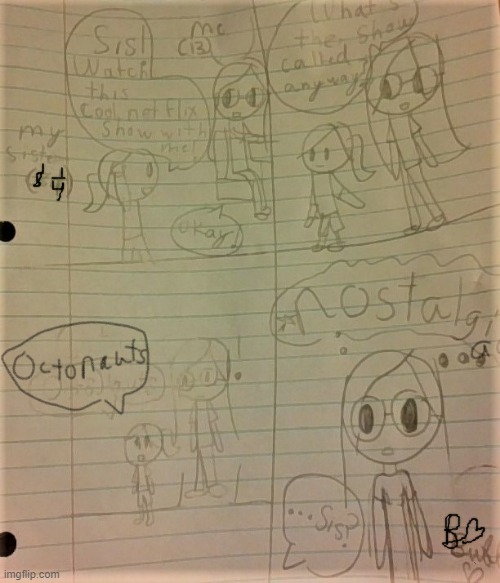 the Nostalgia rush (A comic by me) | made w/ Imgflip meme maker
