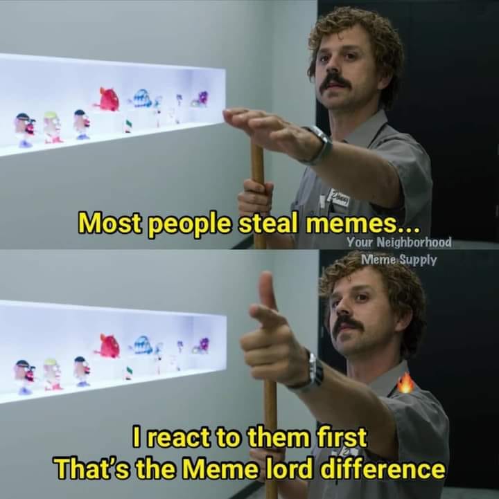 Most people steal memes Blank Meme Template