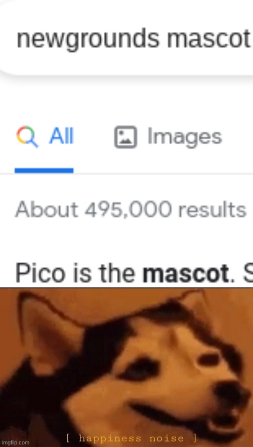 E | image tagged in happines noise | made w/ Imgflip meme maker