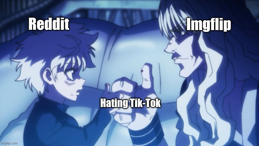Imgflip; Reddit; Hating Tik-Tok | made w/ Imgflip meme maker