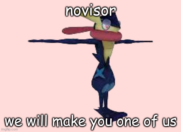 novisor; we will make you one of us | made w/ Imgflip meme maker