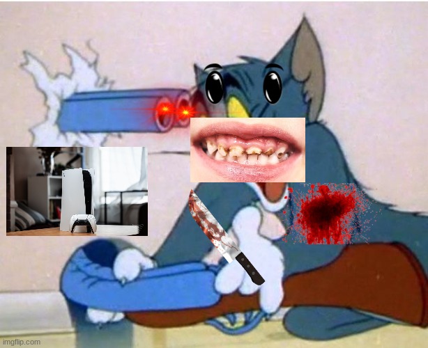 Tom and Jerry | image tagged in tom and jerry | made w/ Imgflip meme maker