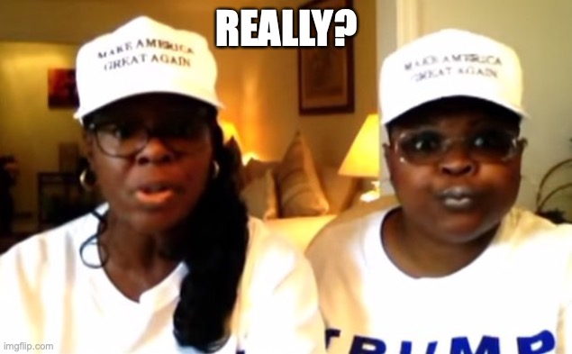 Racist Trump Supporters | REALLY? | image tagged in racist trump supporters | made w/ Imgflip meme maker