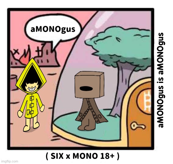 aMONOgus | image tagged in amogus,among us,amonogus | made w/ Imgflip meme maker