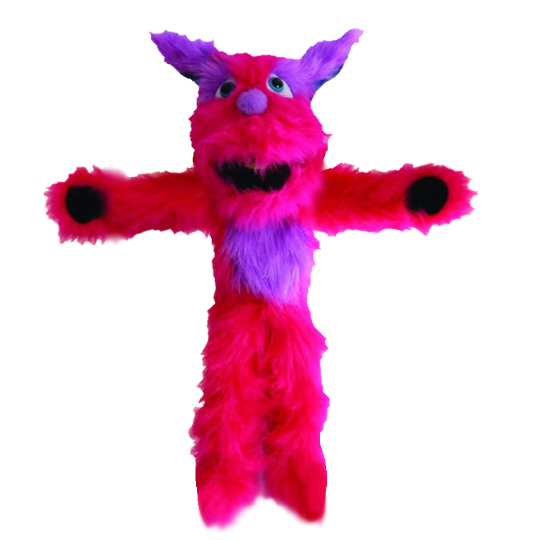 Weird pink puppet t-posing Blank Meme Template