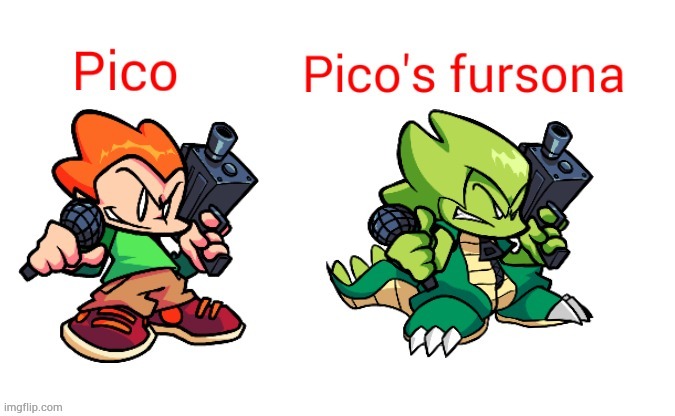 Pico is a furry and the minus mod pretty much revealed it. | made w/ Imgflip meme maker