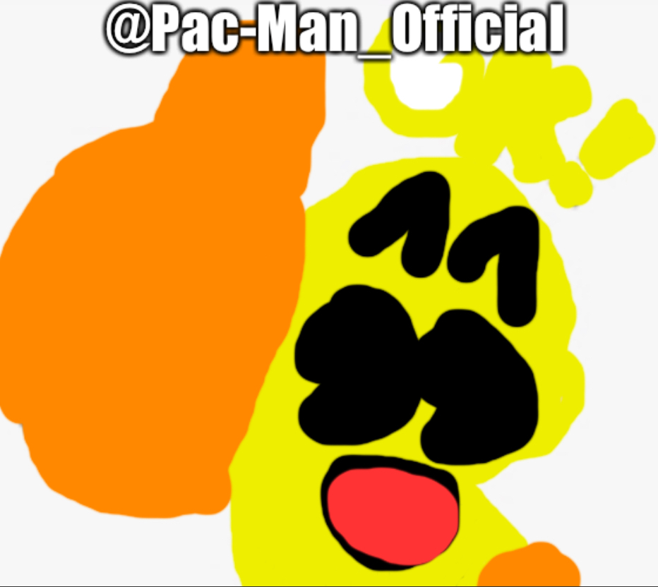 Pac-Man_Official’s announcement Blank Meme Template