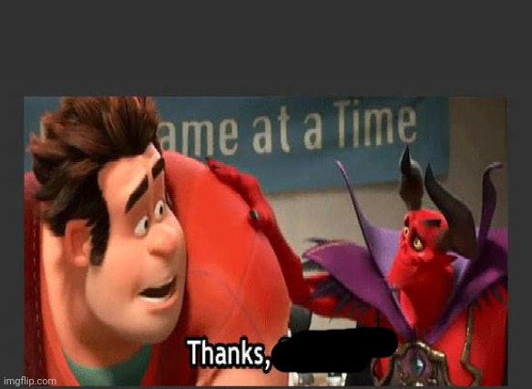 Thanks Satan | image tagged in thanks satan | made w/ Imgflip meme maker