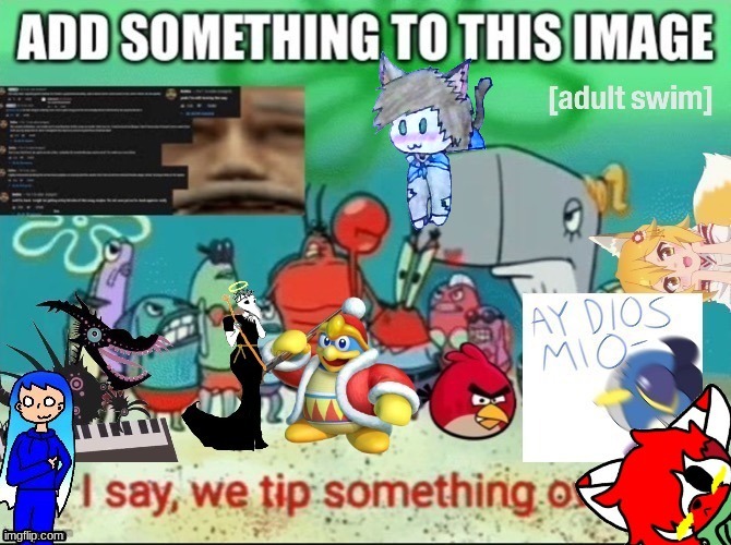 ah yes- bringing the shoulder OC back | made w/ Imgflip meme maker