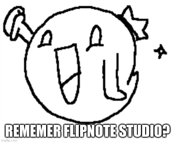 Victory Boo | REMEMER FLIPNOTE STUDIO? | image tagged in victory boo | made w/ Imgflip meme maker