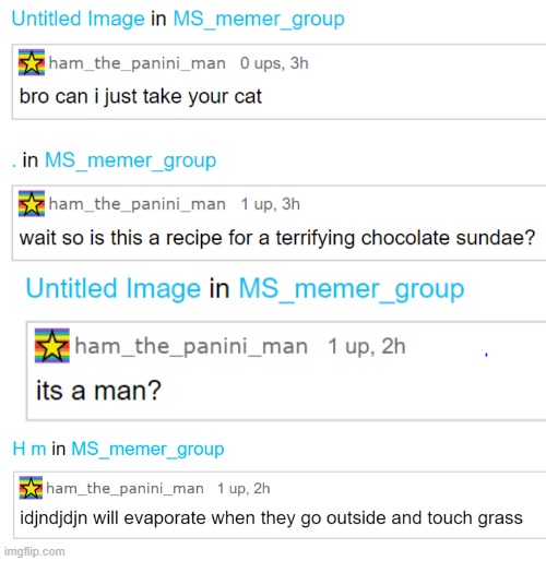 cursed comments 6 | made w/ Imgflip meme maker