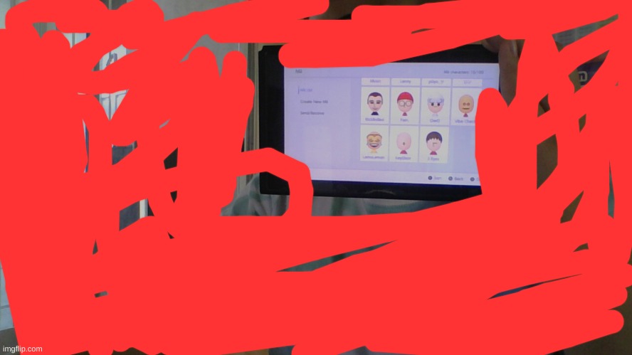 My miis ( btw there more ) | made w/ Imgflip meme maker