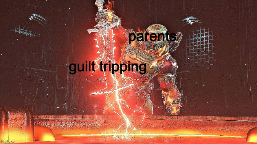 Guilter | parents; guilt tripping | image tagged in crucible abuse | made w/ Imgflip meme maker