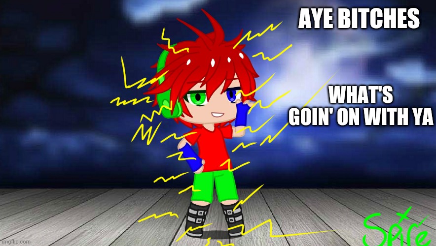 AYE BITCHES; WHAT'S GOIN' ON WITH YA | made w/ Imgflip meme maker