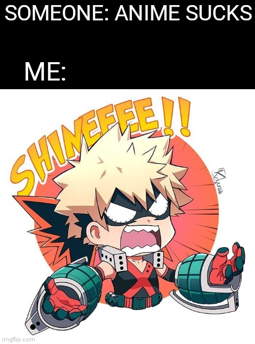 We hate anime Anime is life Im in danger meme  MemeZilacom