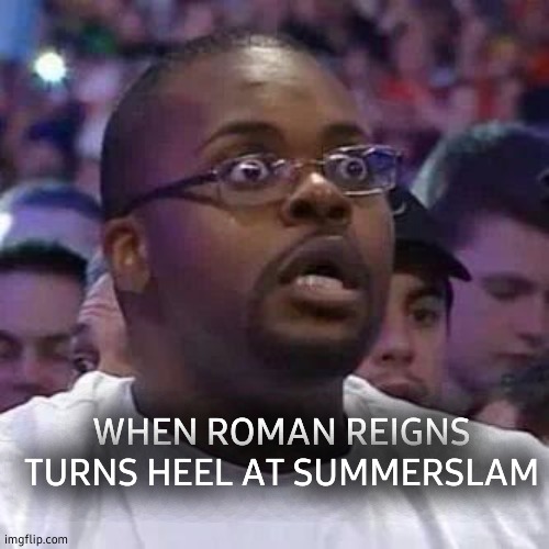 The New Face of the WWE after Wrestlemania 30 | WHEN ROMAN REIGNS TURNS HEEL AT SUMMERSLAM | image tagged in the new face of the wwe after wrestlemania 30,news,wrestlemania,roman reigns,heels,company | made w/ Imgflip meme maker