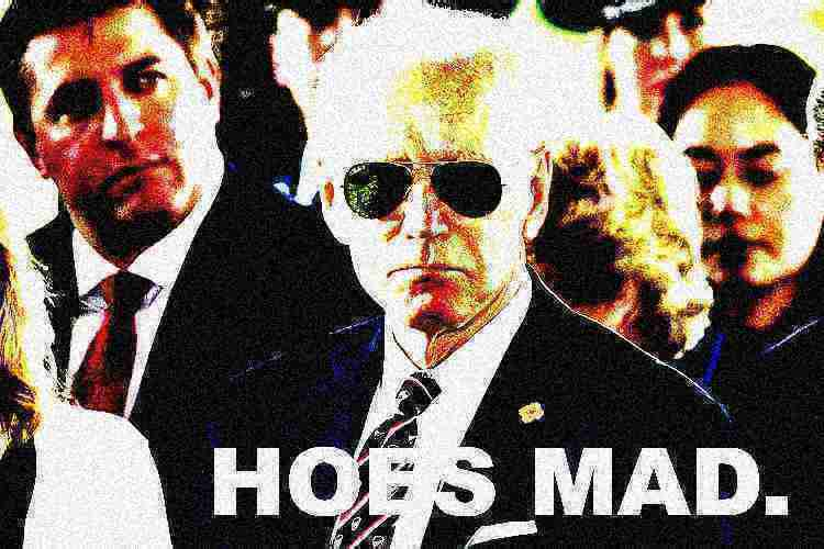 Joe Biden hoes mad deep-fried 1 Blank Meme Template