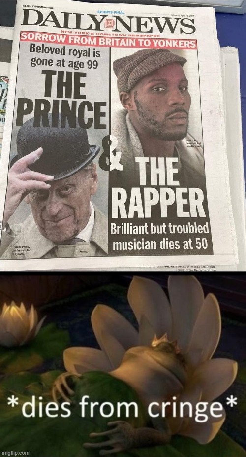 they finna have to make this a 3-panel | image tagged in the prince the rapper,dies from cringe,british royals,royals,rapper,cringe worthy | made w/ Imgflip meme maker