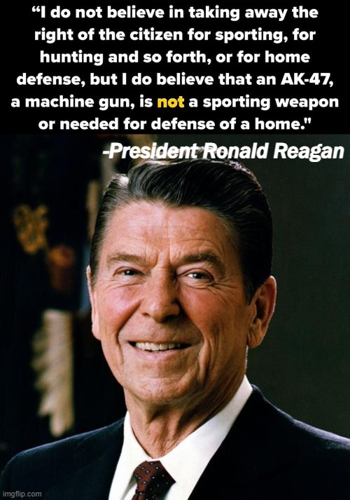 ronald reagan quotes on gun control