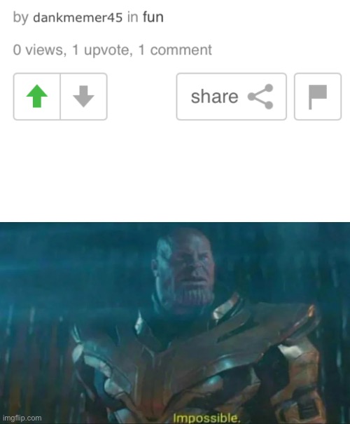 How? | image tagged in thanos impossible,fun,memes,custom template,peter griffin news,fat | made w/ Imgflip meme maker