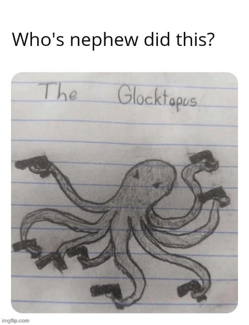 glocky | image tagged in memes,glock | made w/ Imgflip meme maker
