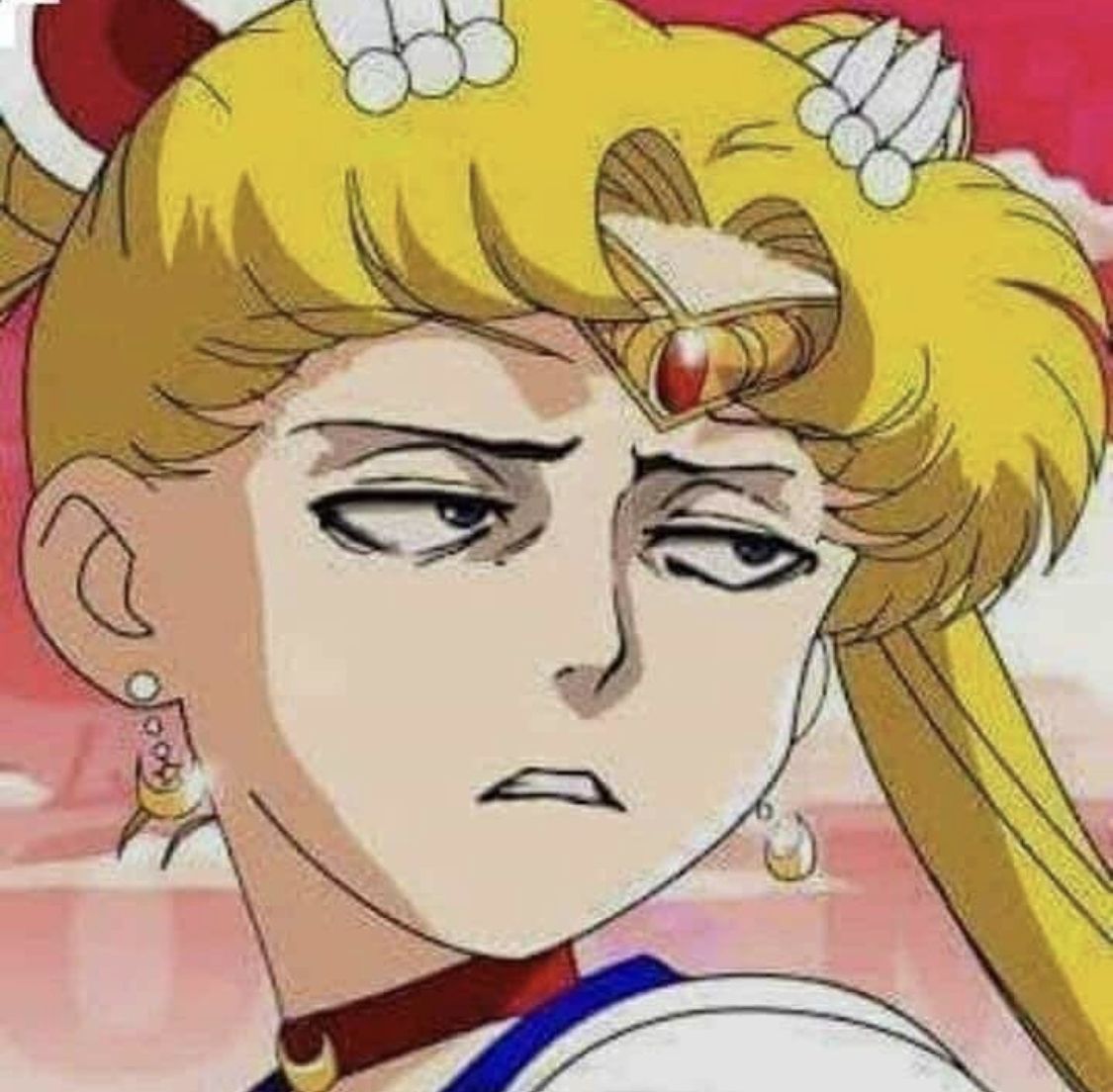 High Quality Sailor Moon... No Levi Blank Meme Template