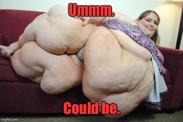 fat girl | Ummm. Could be. | image tagged in fat girl | made w/ Imgflip meme maker