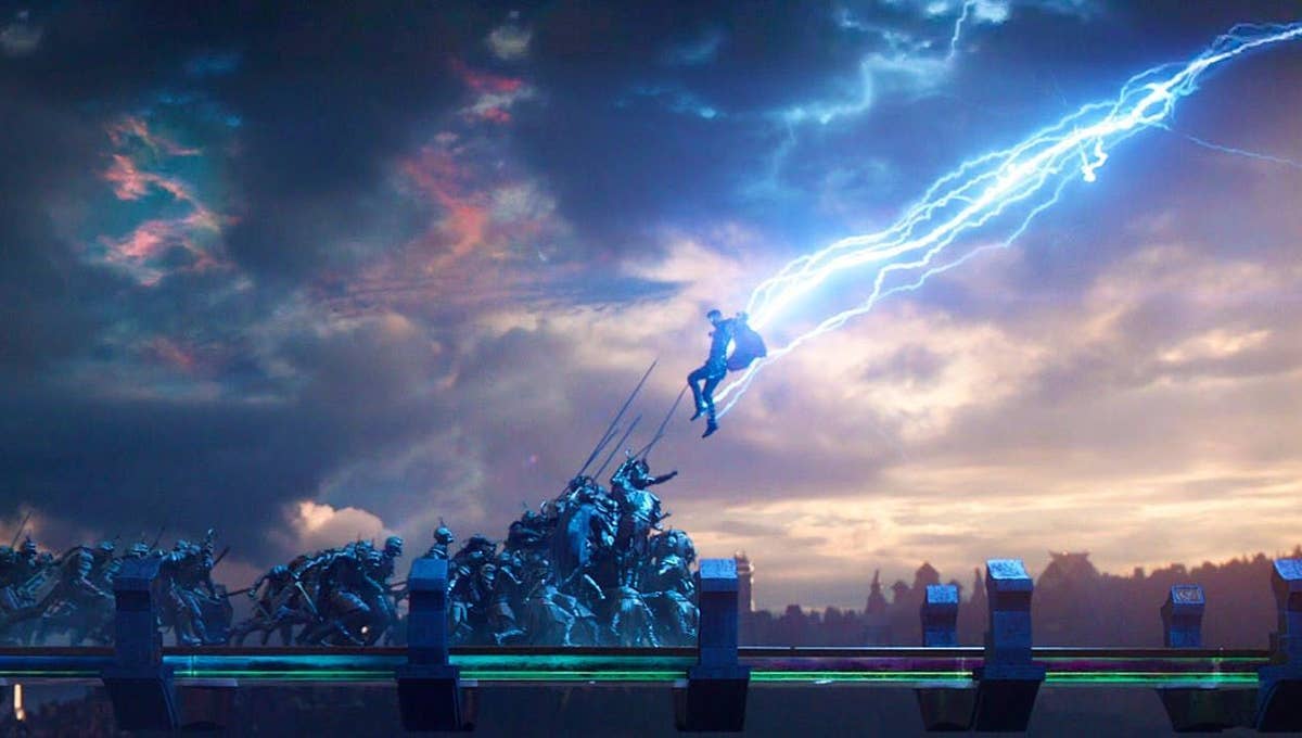 Thor Ragnarok Final Battle Blank Meme Template