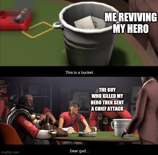 ME REVIVING MY HERO; THE GUY WHO KILLED MY HERO THEN SENT A CHIEF ATTACK | image tagged in travian | made w/ Imgflip meme maker