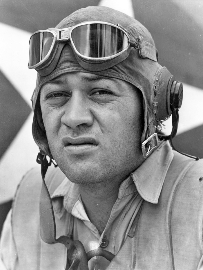 "Pappy" Boyington Blank Meme Template